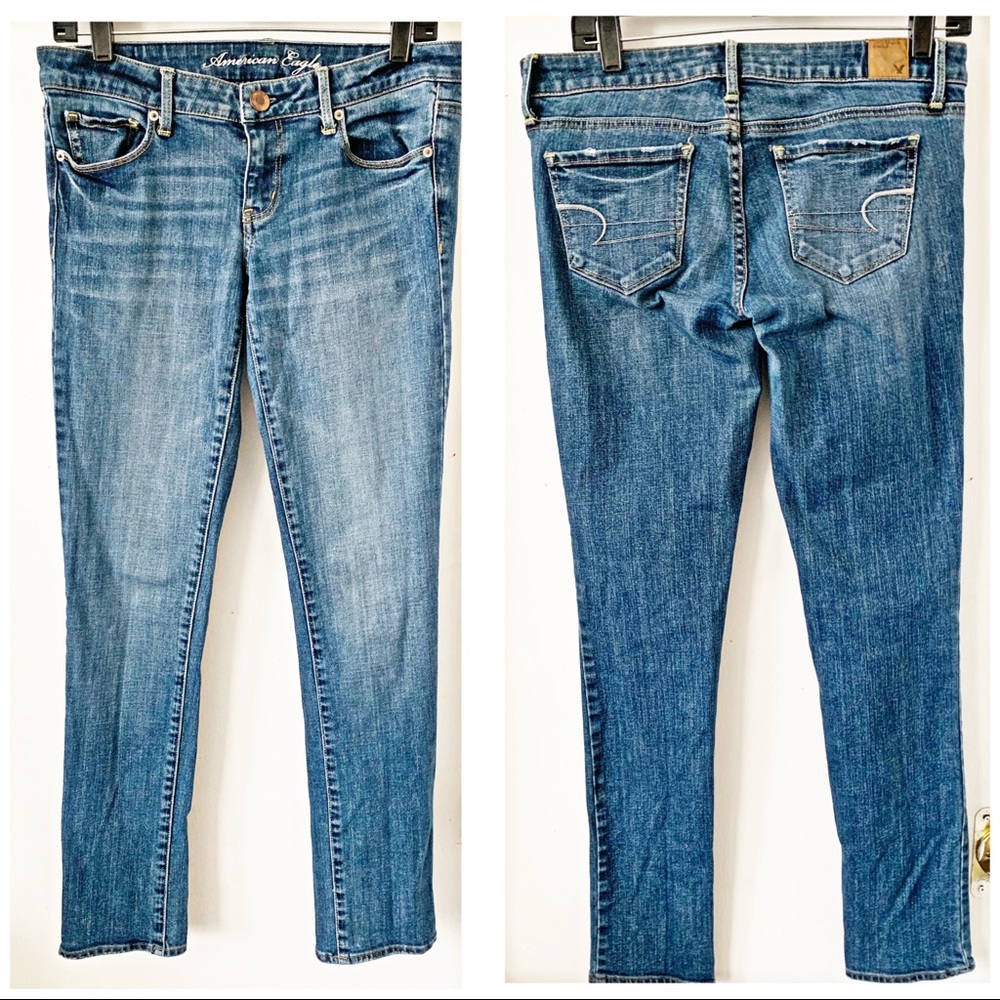 American Eagle Denim Skinny Jeans Size 6